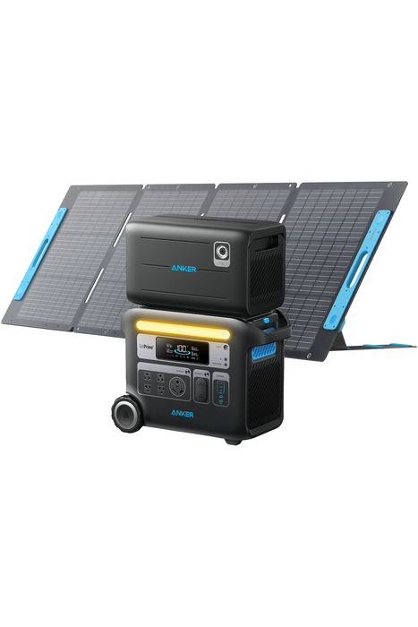 Anker SOLIX F2000 Solar Generator (Solar Generator 767 with 200W Solar Panel and Expansion Battery))