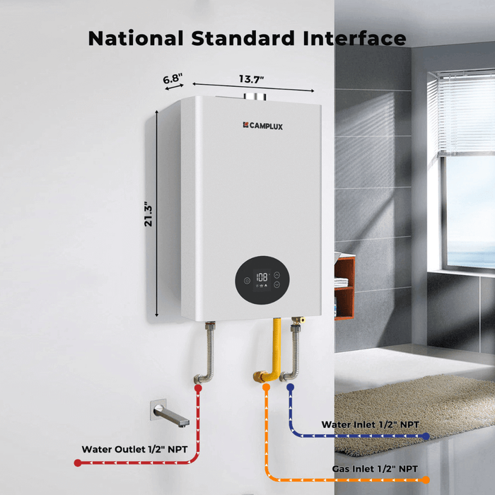Camplux Climatech 3 Indoor Gas Tankless Water Heater 102,000 BTU