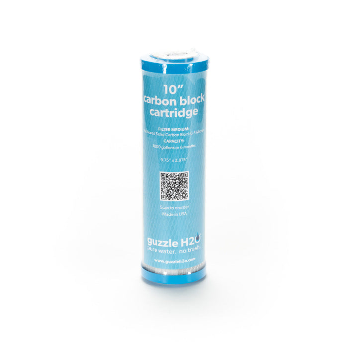 Guzzle H2O 10" Carbon Block Replacement Cartridge