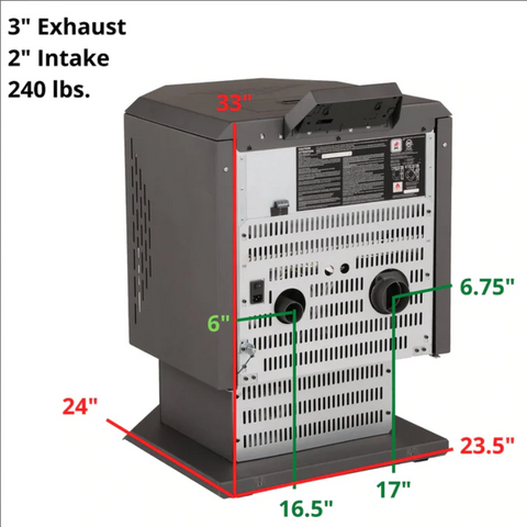 Image of COMFORTBILT HP21 PELLET STOVE WITH AUTO IGNITION 2,400 SQ. FT. EPA CERTIFIED