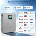 SunGoldPower CoreX 5 Elite 48V 100AH Wall Mounted Battery