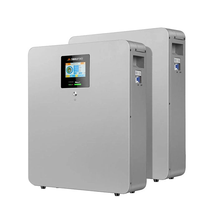 SunGoldPower CoreX 5 Elite 48V 100AH Wall Mounted Battery