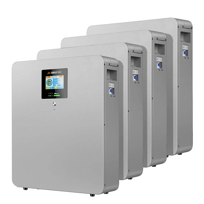 SunGoldPower CoreX 5 Elite 48V 100AH Wall Mounted Battery