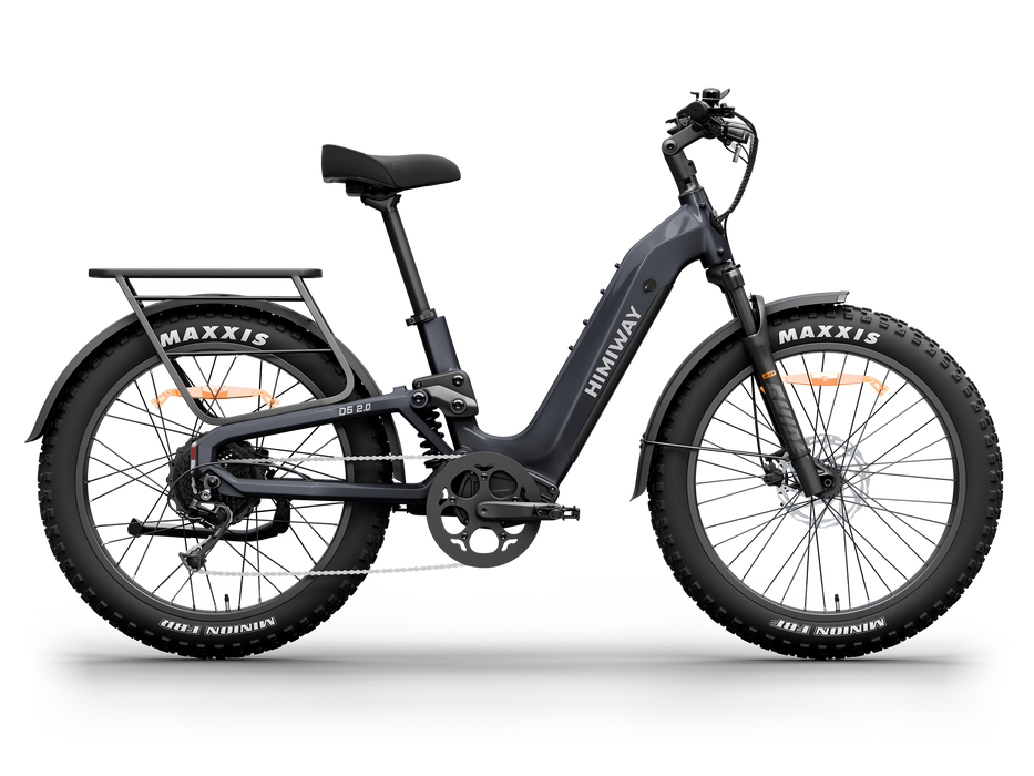 Himiway D5 2.0 ST step-thru electric bike, Space Grey