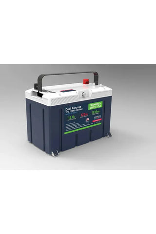 Image of Epoch Batteries 12V 120Ah - Group 27 - Cranking & Deep Cycle Lithium Battery (Dual Purpose)