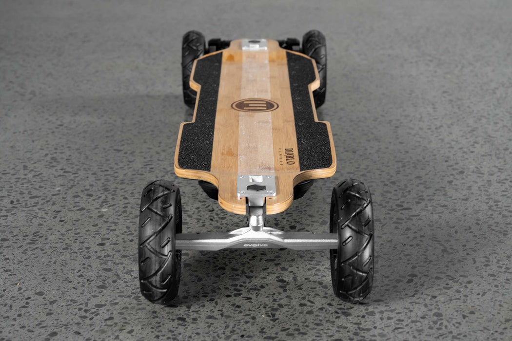 Evolve Diablo Bamboo 2-in-1 Electric Skateboard