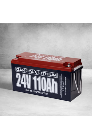 Image of Dakota Lithium 24V 110Ah Deep Cycle LiFePO4 Battery