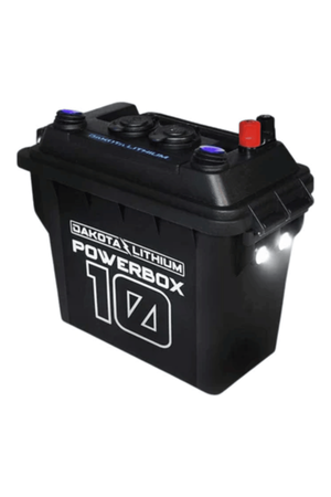 Dakota Lithium PowerBox 10 | 12V 10Ah Battery and Charger Included