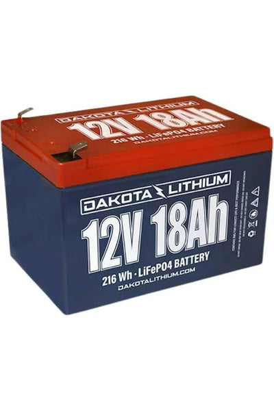 Dakota Lithium | 12V 18Ah Deep Cycle LiFePO4 Battery – Renewable Outdoors