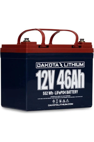 Dakota Lithium | 12V 46Ah Deep Cycle LiFePO4 Battery – Renewable Outdoors