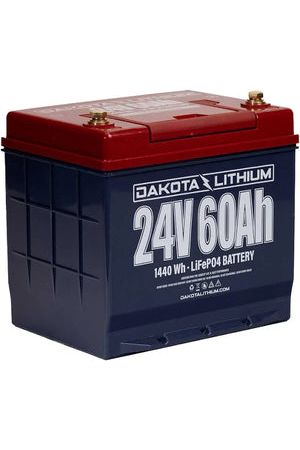 Dakota Lithium | 24V 60Ah Deep Cycle LiFePO4 Battery