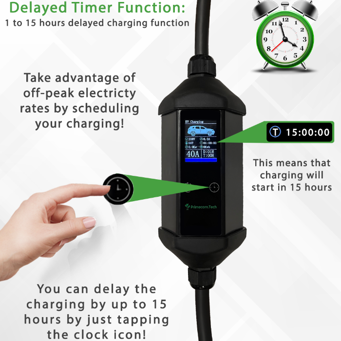 Primecom 40/48 Amp Level 2 EV Charger