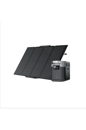 Ecoflow Delta Pro with Free 160W Solar Panel and Remote Control