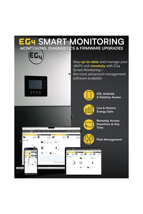 EG4 18KPV Hybrid Inverter System Bundle - 30.72kWH EG4 Lithium Powerwall