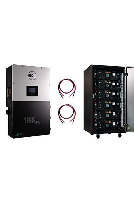 EG4 18KPV Hybrid Inverter System Bundle - 30.72kWH EG4 Lithium Powerwall