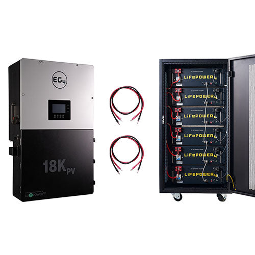 EG4 18KPV Hybrid Inverter System Bundle - 30.72kWH EG4 Lithium Powerwall