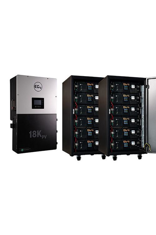EG4 18KPV Hybrid Inverter System Bundle - 61.44kWH EG4 Lithium Powerwall