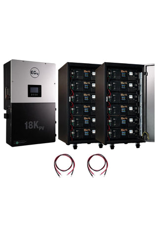 Image of EG4 | 18KPV Hybrid Inverter System Bundle - 61.44kWH EG4 Lithium Powerwall