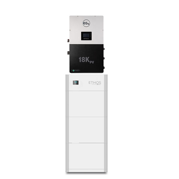 EG4 18Kpv & BigBattery ETHOS Battery Indoor & Outdoor Bundle