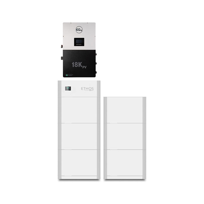EG4 18Kpv & BigBattery ETHOS Battery Indoor & Outdoor Bundle