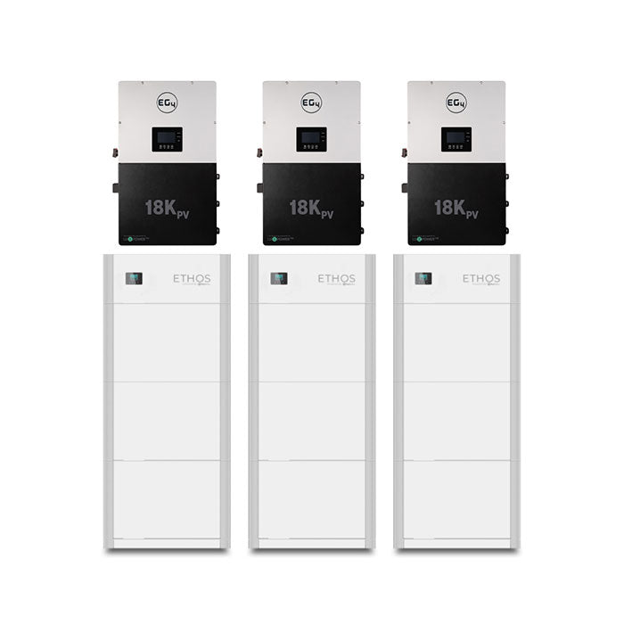 EG4 18Kpv & BigBattery ETHOS Commercial Energy System Bundle