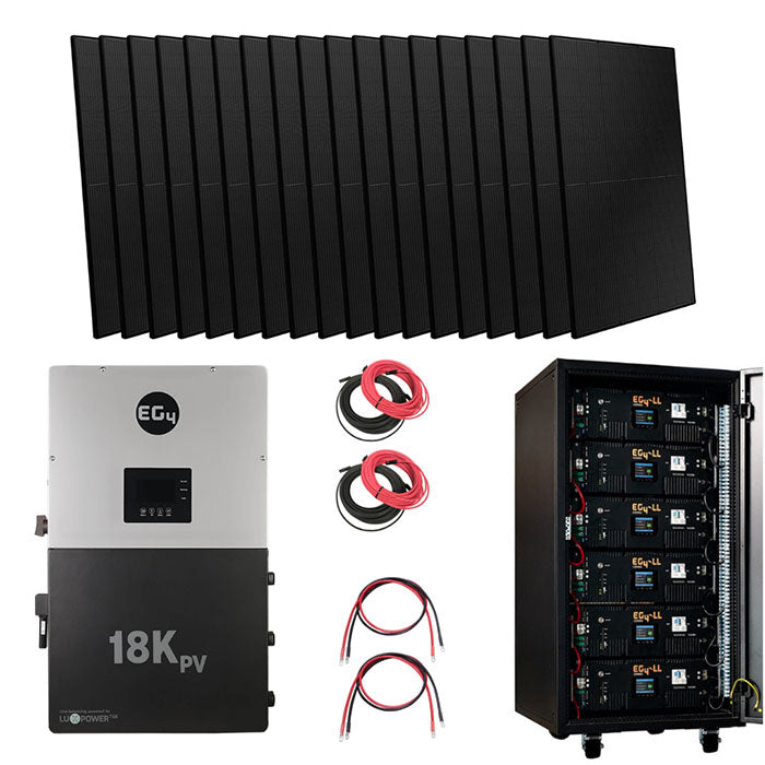 EG4 18kPV Home & Off-Grid Solar Kit – 11.6kW Solar with Battery Storage