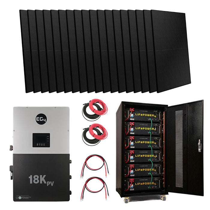 EG4 18kPV Home & Off-Grid Solar Kit – 11.6kW Solar with Battery Storage