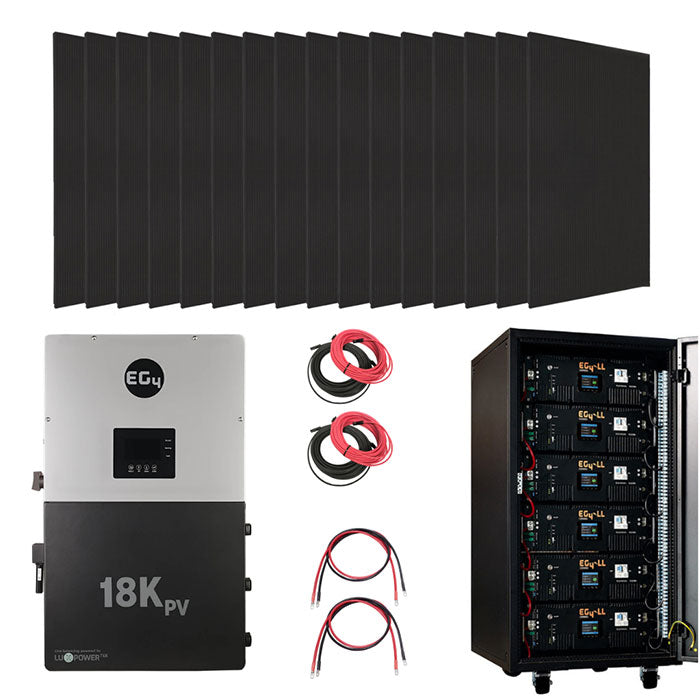 EG4 18kPV Home & Off-Grid Solar Kit – 11.6kW Solar with Battery Storage