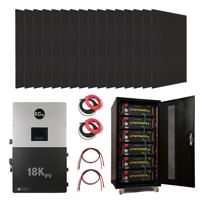 EG4 18kPV Home & Off-Grid Solar Kit – 11.6kW Solar with Battery Storage