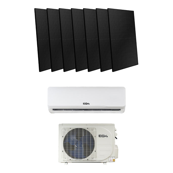 EG4 24k Hybrid Solar Powered Mini Split Kit (R32)