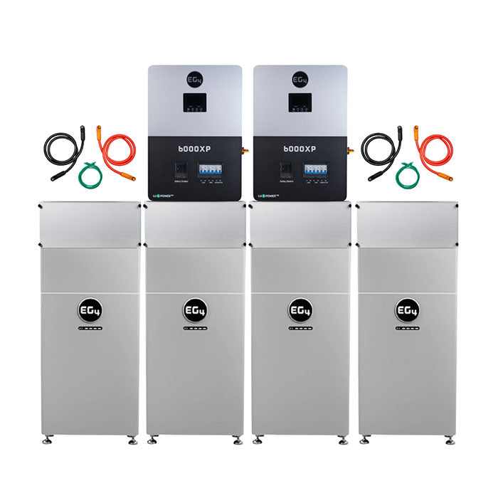 EG4 6000XP Off-Grid Inverter & EG4 314Ah 16kW Indoor WallMount Bundle