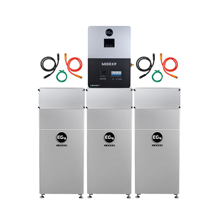 EG4 6000XP Off-Grid Inverter & EG4 314Ah 16kW Indoor WallMount Bundle