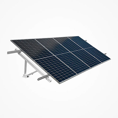 EG4 BrightMount Adjustable Cat1 Solar Ground Mount System for 3-4 Panels