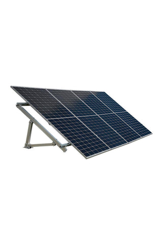 Image of EG4 | Bright Mount Solar Panel Ground Mount Rack Kit | 4 Panel Ground Mount | Adjustable Angle