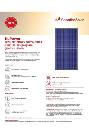 EG4 | Complete Off-Grid Solar Kit - 13,000W 120/240V Output / 48VDC [20.5kWh EG4-LifePower4 Lithium Powerwall] 48VDC + 7,560 Watts of Solar PV |