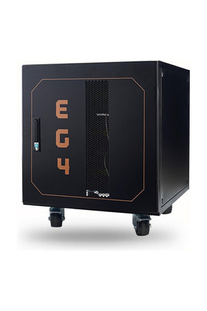 EG4 | Enclosed Battery Rack | 3 Slot | Wheels Included