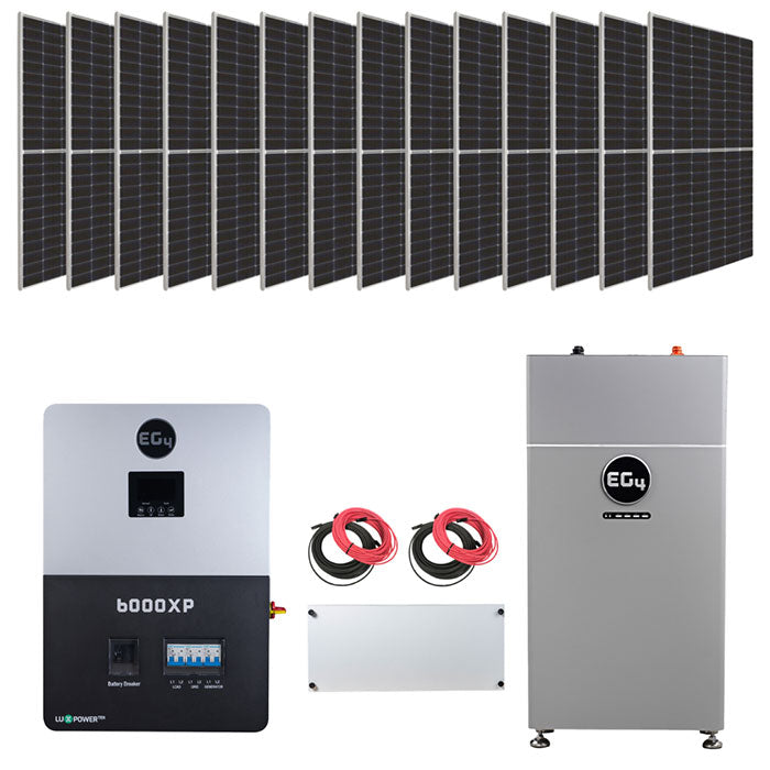 EG4 Off-Grid Solar Kit | 6000XP and Indoor Wallmount Bundle
