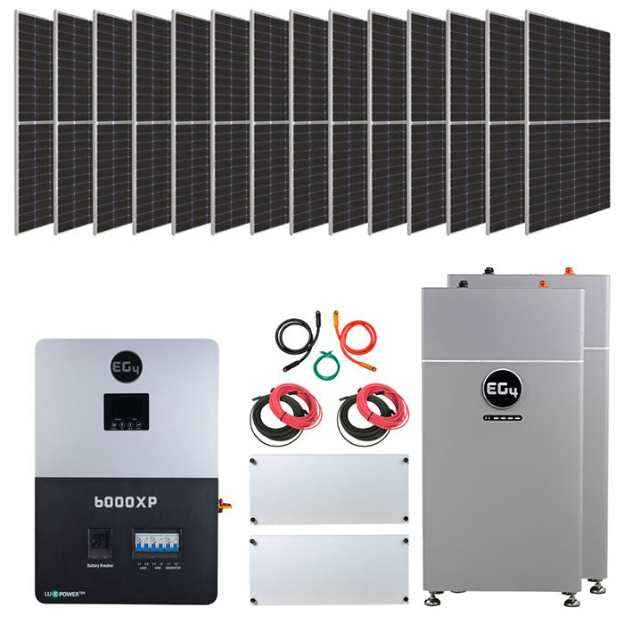 EG4 Off-Grid Solar Kit | 6000XP and Indoor Wallmount Bundle