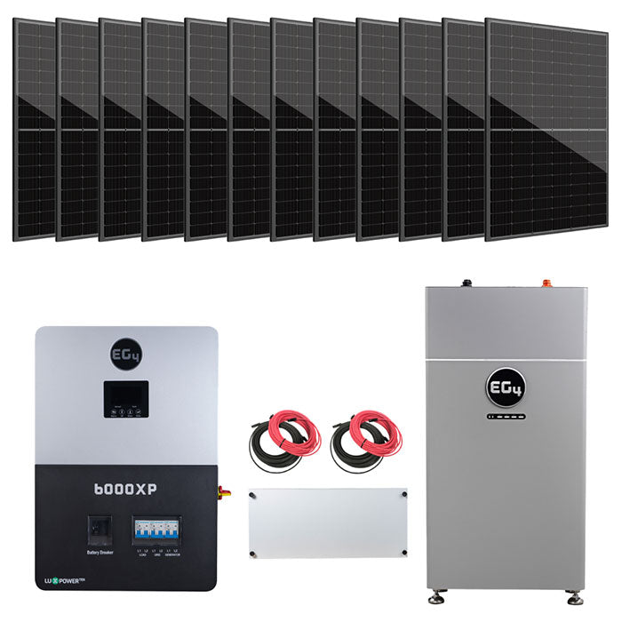 EG4 Off-Grid Solar Kit | 6000XP and Indoor Wallmount Bundle
