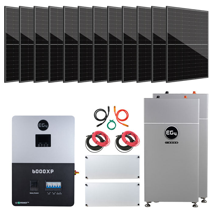 EG4 Off-Grid Solar Kit | 6000XP and Indoor Wallmount Bundle