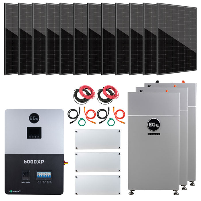 EG4 Off-Grid Solar Kit | 6000XP and Indoor Wallmount Bundle