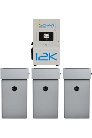 Image of Sol-Ark 12K PowerPro ESS | 14.3kWh Lithium Wall Mount Battery + Hybrid Inverter Bundle | 10-Year Warranty