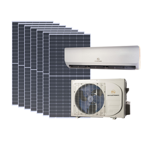 EG4 Hybrid Solar Mini-Split Kit | Energy Star Certified Air Conditioner Heat Pump AC/DC | 24000 BTU | SEER2 21 | + 3150 Watts of Solar PV [KIT-E0012]
