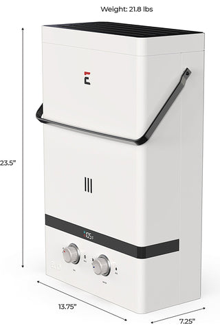 Image of Eccotemp Luxé EL7 Portable Outdoor Tankless Water Heater