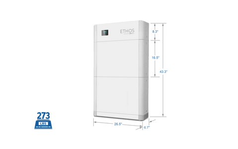 Image of BigBattery | ETHOS Battery EG4-18Kpv Bundle - Indoor & Outdoor Energy System | 12kW Output Total w/ 10.2kWh to 30.7kWh [BNDL-B0004]