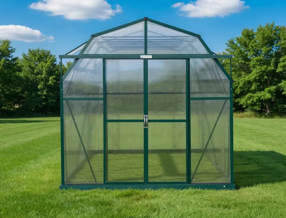 Grandio Elite barn-style greenhouse aerial view