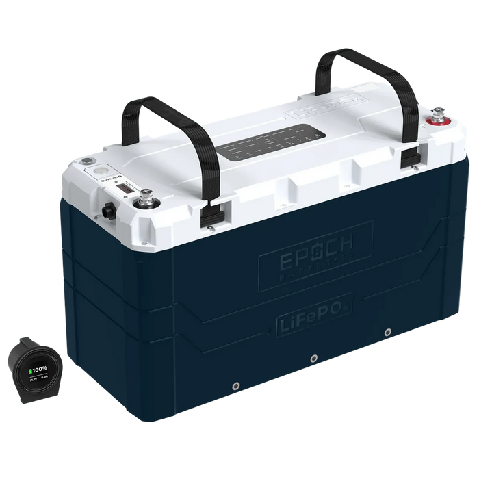 Epoch Batteries | 12V 460Ah V2 Elite Series | Heated & Bluetooth & Victron Comms LiFePO4 Battery