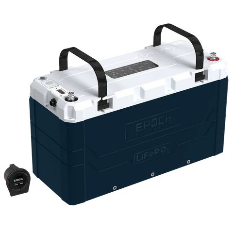 Image of Epoch Batteries | 12V 460Ah V2 Elite Series | Heated & Bluetooth & Victron Comms LiFePO4 Battery