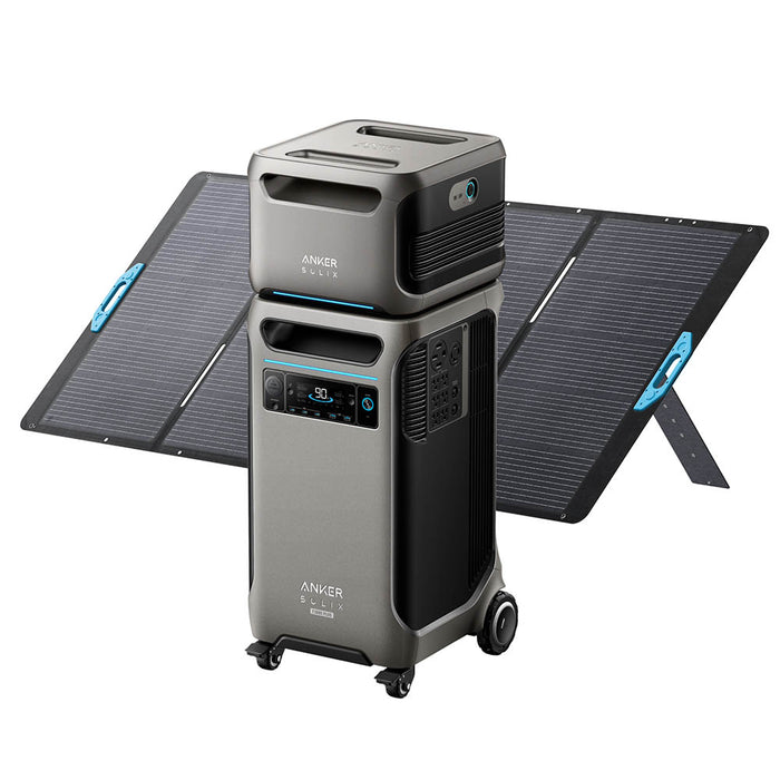 Anker SOLIX F3800 Plus w/ Expansion Battery and 400W Solar Panel