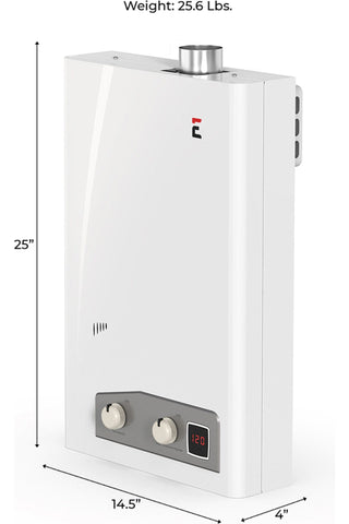 Image of Eccotemp 4.0 GPM Indoor Liquid Propane Tankless Water Heater, FVi12 Series